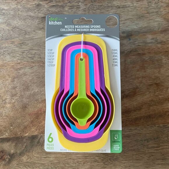 5/$20 NEW Colorful Nested Measuring Cups Set #2 - Picture 1 of 5
